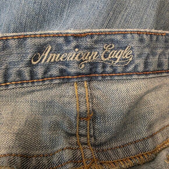 American Eagle Hipster Fit Skinny Flare Leg Jeans Sz 6 - Picture 8 of 10